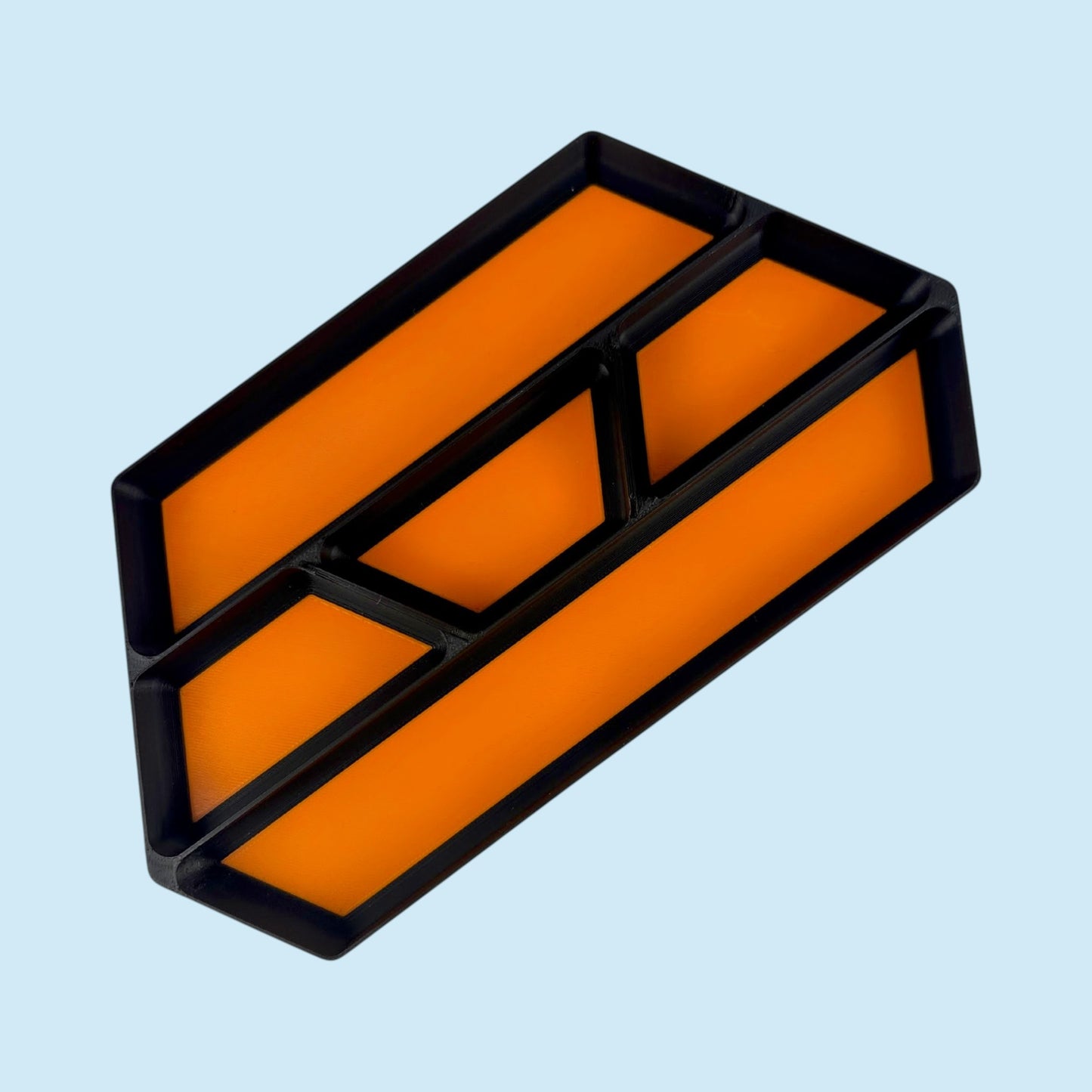 5 Bin Stackable Parts Tray - 2 Tool | Garage Organizer | Hobby Organizer | Desk Organizer | Hobby Tray | Workspace Organizer