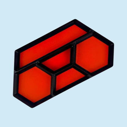 5 Bin Stackable Parts Tray - 1 Tool | Garage Organizer | Hobby Organizer | Desk Organizer | Hobby Tray | Workspace Organizer