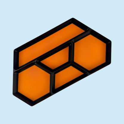 5 Bin Stackable Parts Tray - 1 Tool | Garage Organizer | Hobby Organizer | Desk Organizer | Hobby Tray | Workspace Organizer