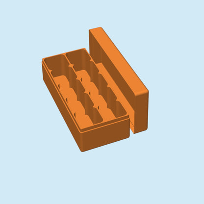 Mid Monster Box US Mint 1oz Gold/Platinum Eagle & Buffalo Coin Tubes (2x5 Layout) | 10 US Mint Coin Tubes, 9 Color Options and Optional Custom Text