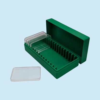 10oz Silver Bar Storage Box: Holds 15 Air-Tite Capsules, 9 Color Options and Optional Custom Text