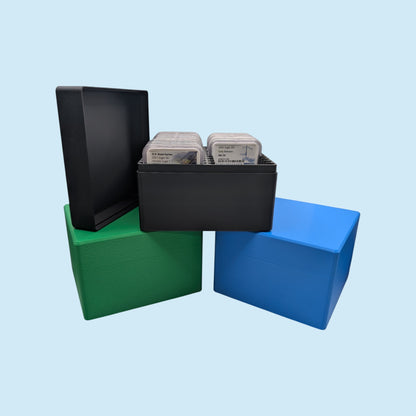 Graded Coin Storage Box | 20 Certified NGC and PCGS 1oz Silver Dollar Slabs | 2x10 Layout | 9 Color Options | Optional Customized Text