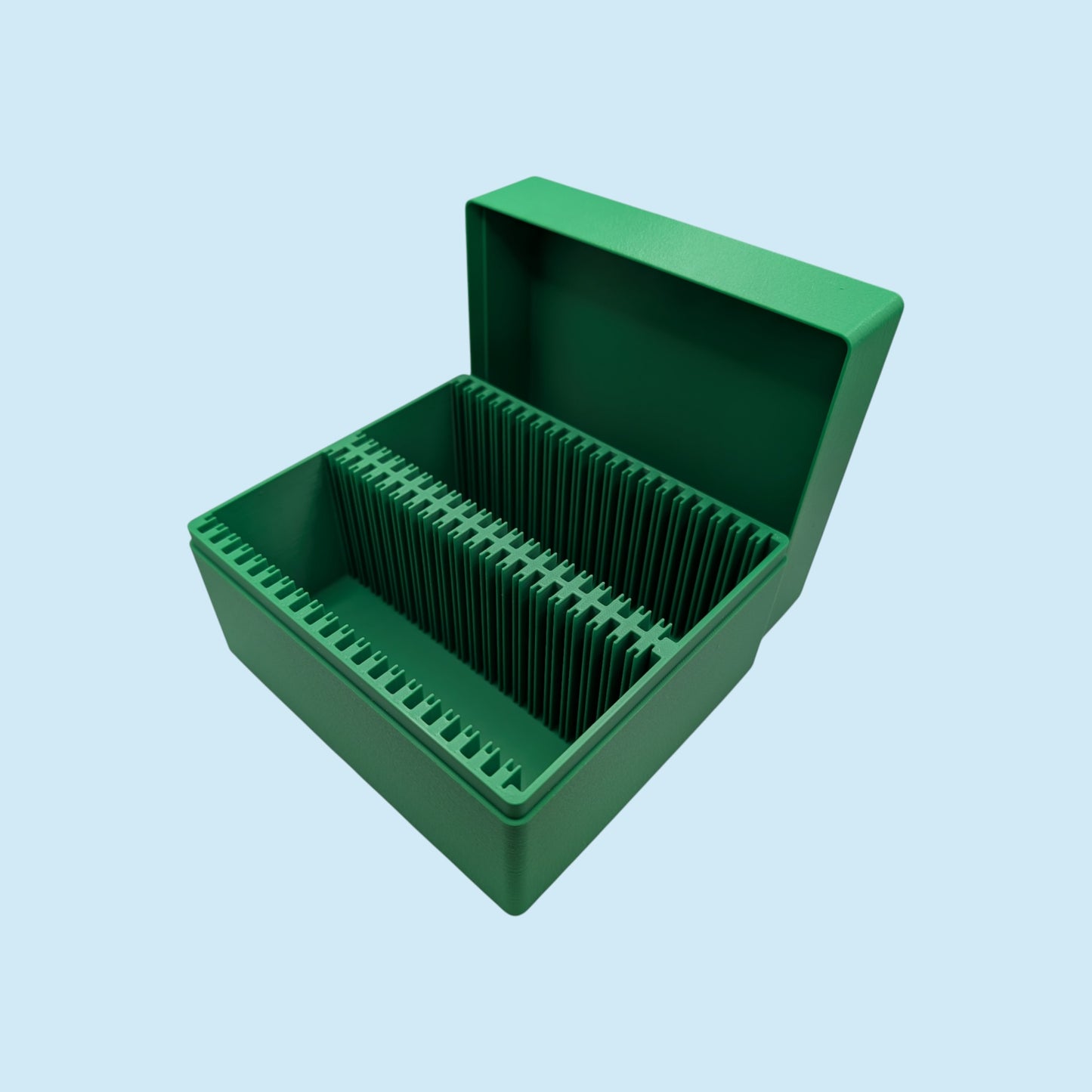 1 oz Gold and Silver Bar Assay Card Case | Holds 40 Common Assay Cards | 9 color options | 2x20 Layout | Optional Customizable Text on lid