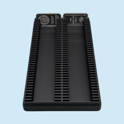 1oz Silver Bars Storage Box without Capsules | Holds 80 1oz Silver Bars | 2x40 Layout | 9 color Options | Optional Customized Text