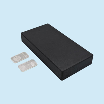 1oz Silver Bars Storage Box without Capsules | Holds 80 1oz Silver Bars | 2x40 Layout | 9 color Options | Optional Customized Text