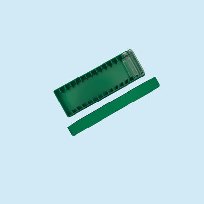 5oz Silver Bars Storage Box for Direct-Fit Capsules | Holds 15 5oz Silver Bars | 1x15 Layout | 9 color Options | Optional Customized Text