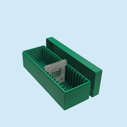 Premium Storage Box for Large Sized Geiger Edelmetalle Square Assay Silver Bars (20 Slots)