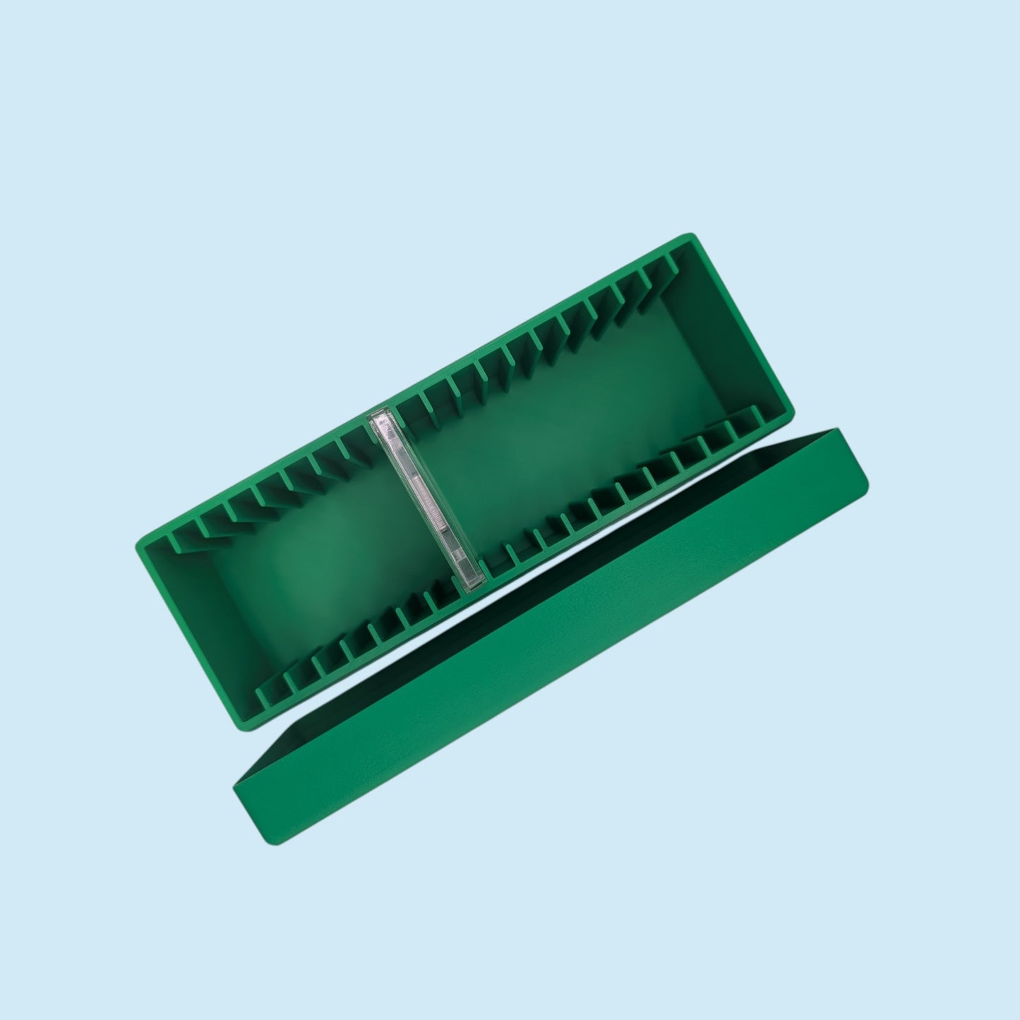 Premium Storage Box for Large Sized Geiger Edelmetalle Square Assay Silver Bars (20 Slots)