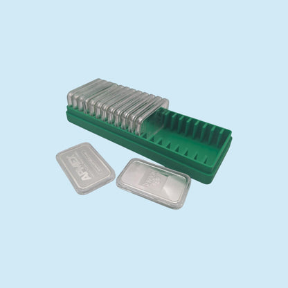 1oz Silver Bar Capsule Box - 20 Slot - Direct Fit Air-Tite