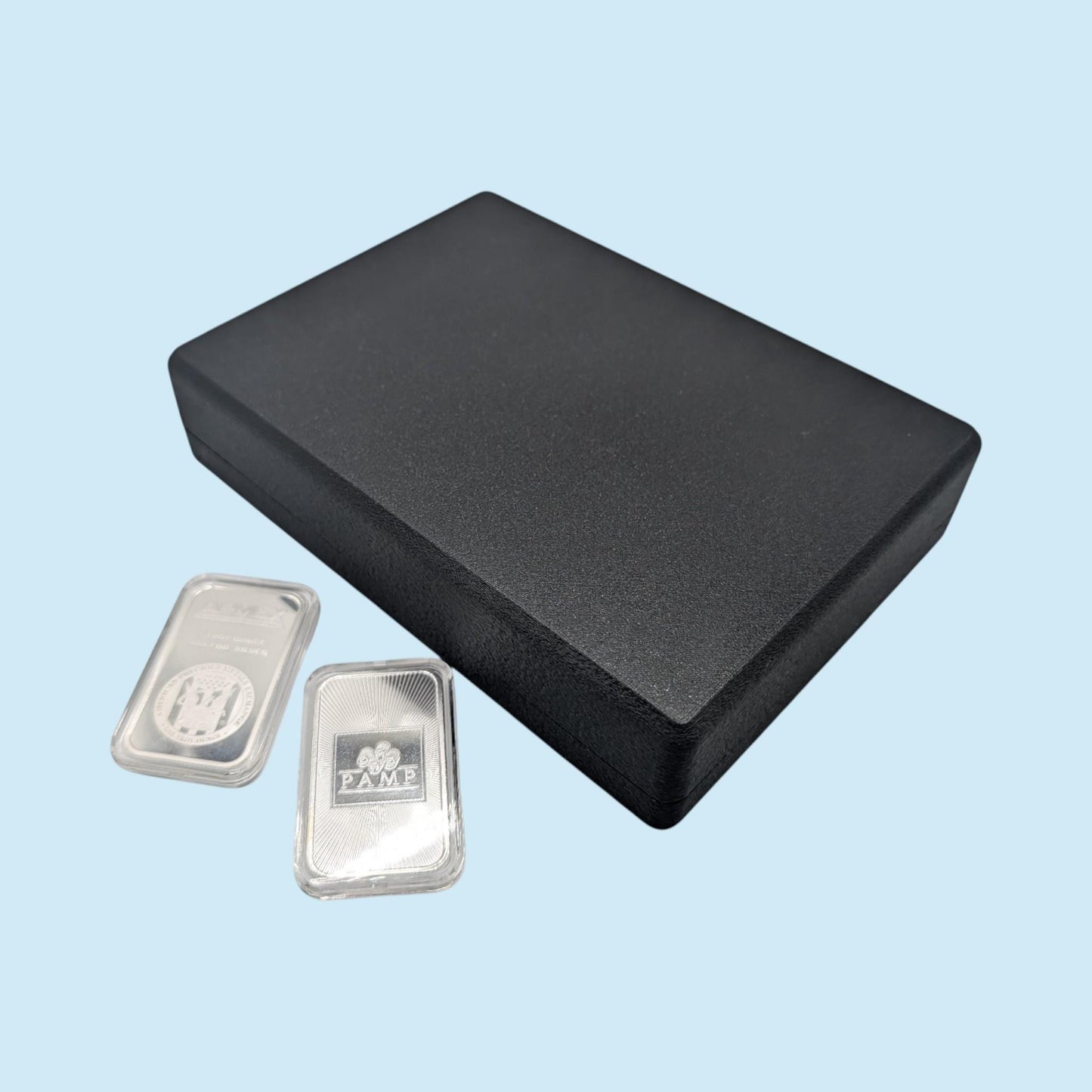 1oz Silver Bar Capsule Box - 40 Slot - Direct Fit Air-Tite