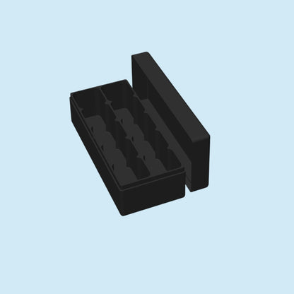 Mid Monster Box US Mint 1oz Gold/Platinum Eagle & Buffalo Coin Tubes (2x5 Layout) | 10 US Mint Coin Tubes, 9 Color Options and Optional Custom Text