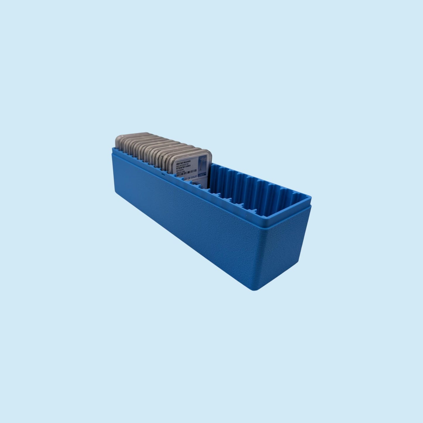 NGC PCGS Graded Coin Slab Box - 20 Slot Single Row - Certified Silver Dollar