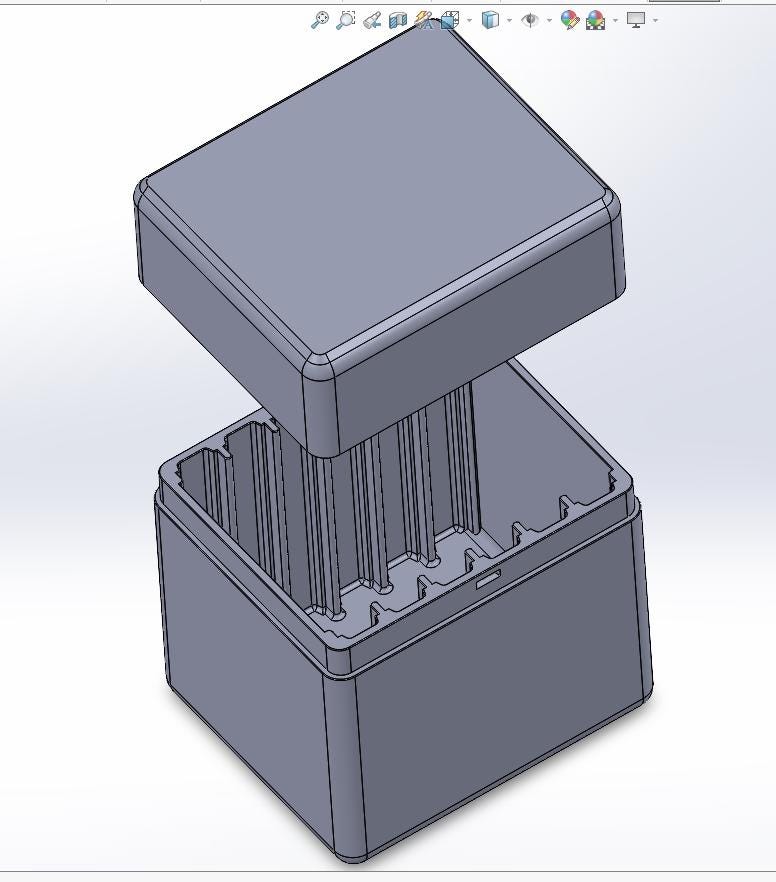 NGC PCGS Graded Coin Slab Box - 6 Slot - Compact Certified Coin