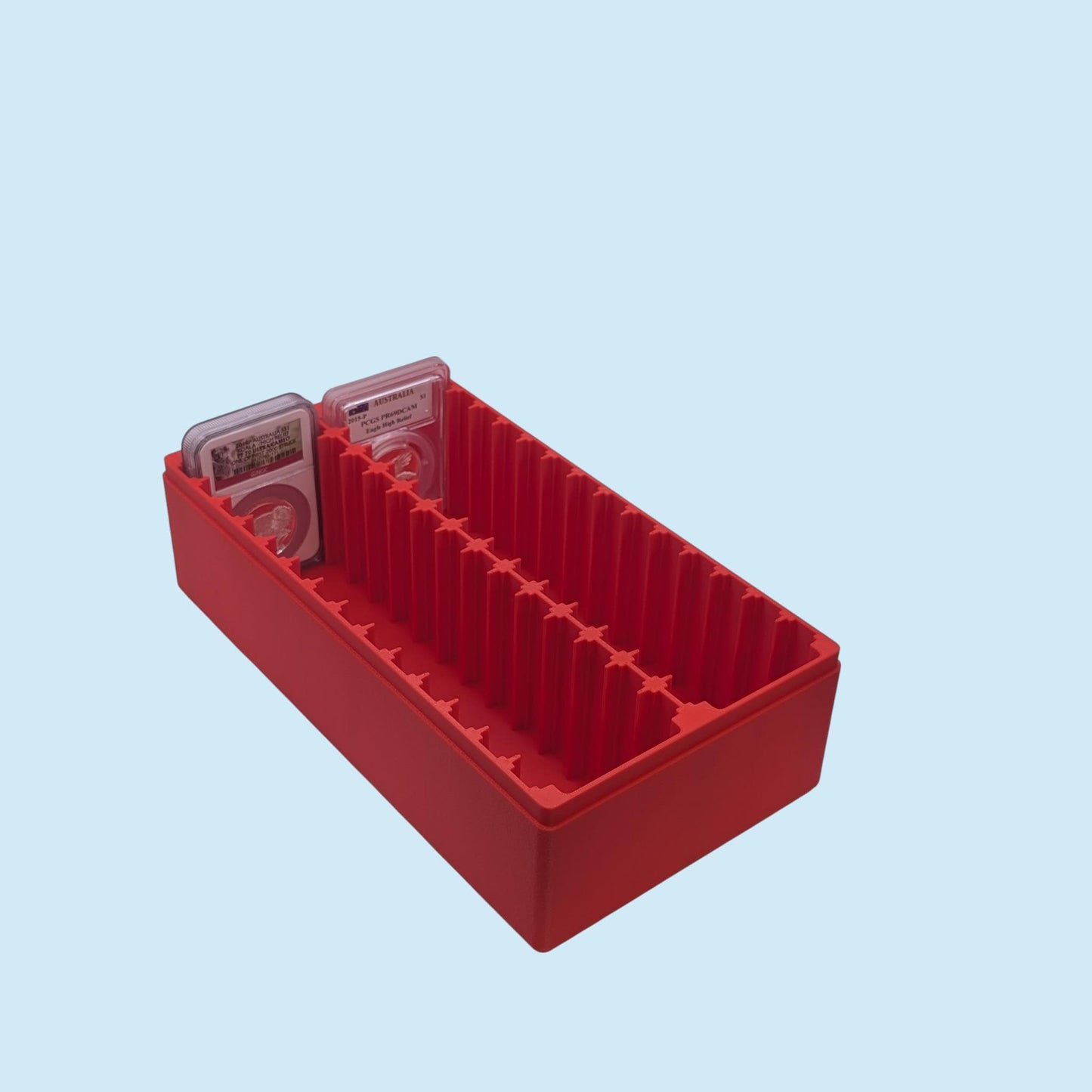 NGC Extra Thick Coin Slab Box - 28 Slot - High Relief Fat Slab