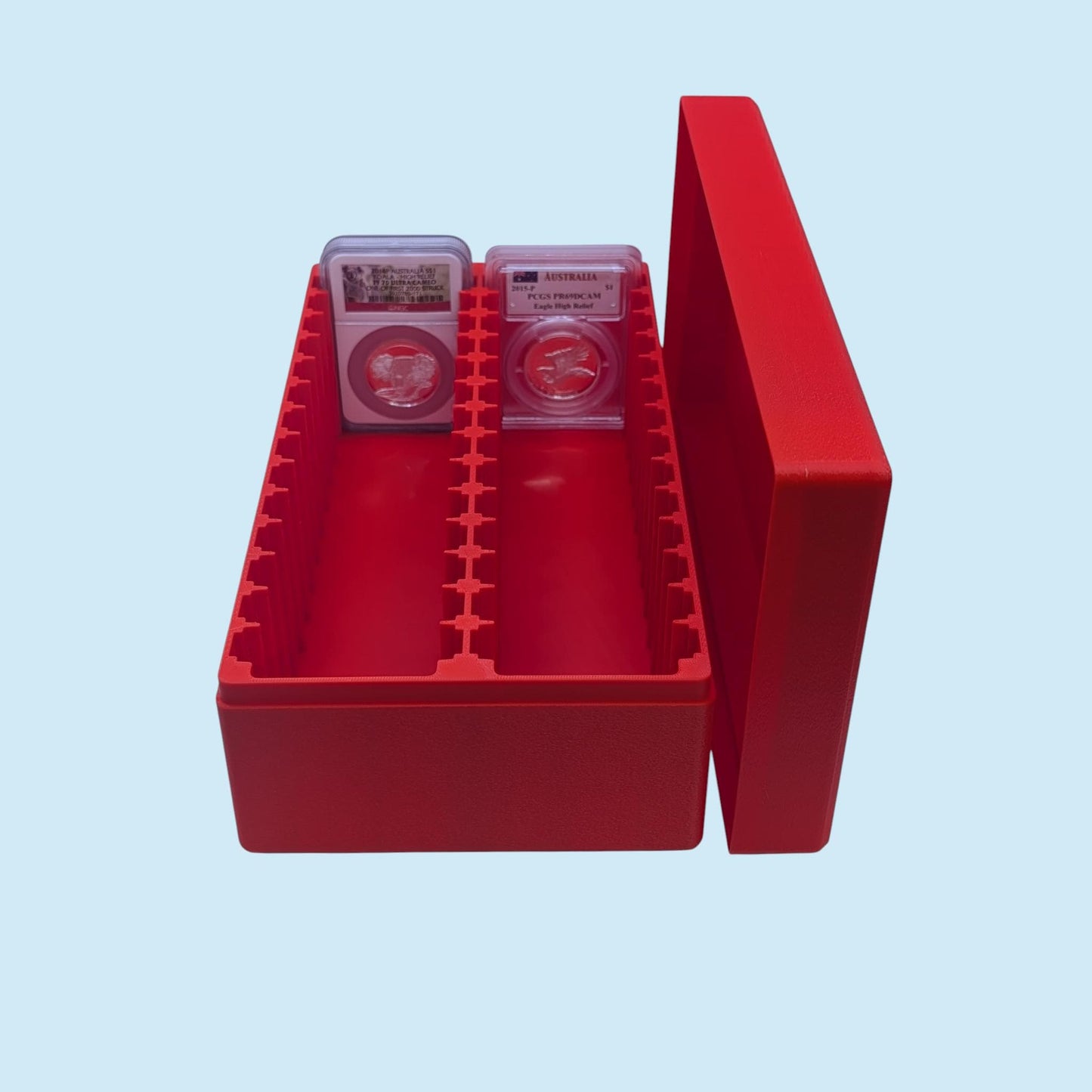 NGC Extra Thick Coin Slab Box - 28 Slot - High Relief Fat Slab