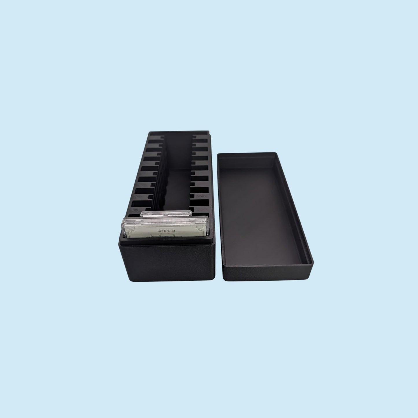 Geiger Edelmetalle Square Bar Box - 20 Slot Combo - Large & Small Capsule