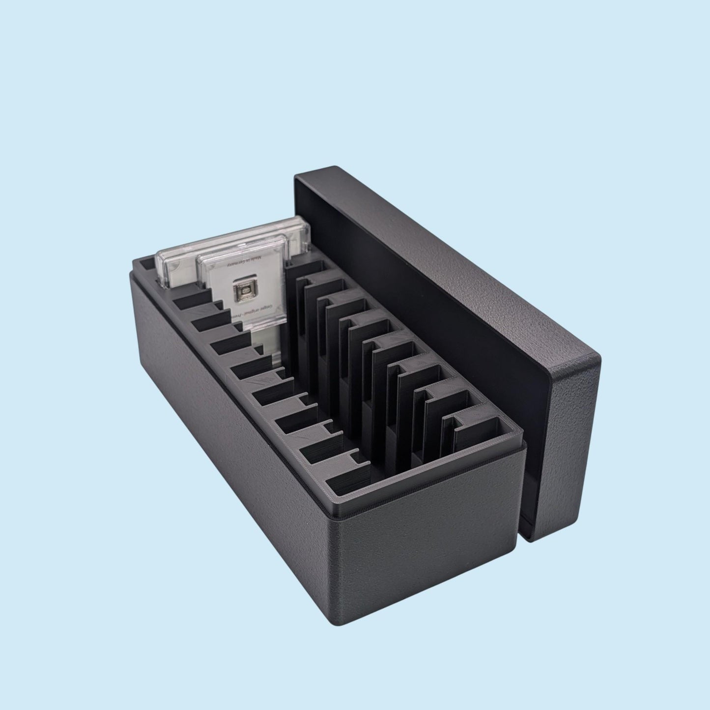 Geiger Edelmetalle Square Bar Box - 20 Slot Combo - Large & Small Capsule