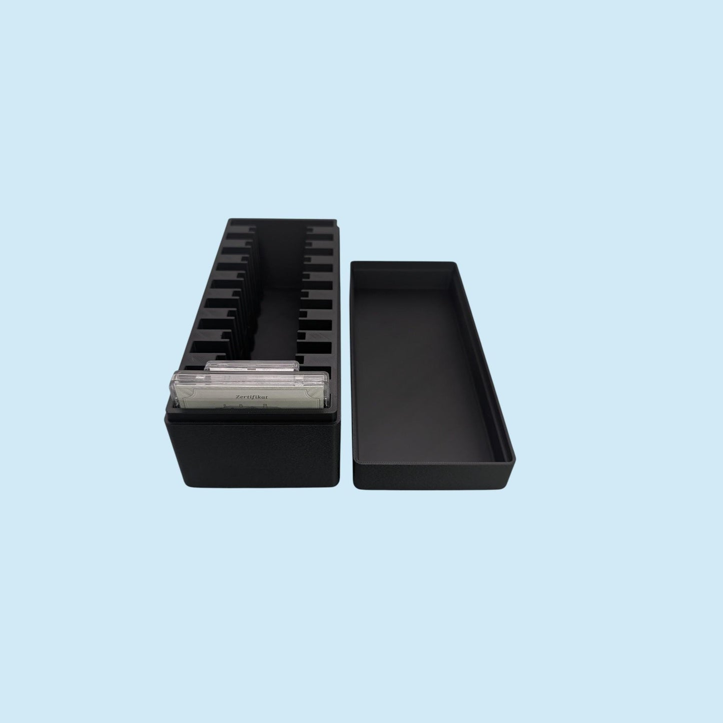Geiger Edelmetalle Square Bar Box - 20 Slot Combo - Large & Small Capsule