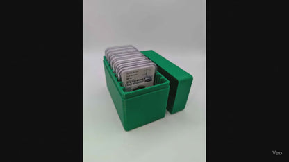 Graded Coin Storage Box | 10 Certified NGC and PCGS 1oz Silver DollarSlabs | 1x10 Layout | 9 Color Options | Optional Customized Text